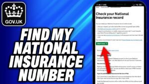 How to Find Your National Insurance Number: